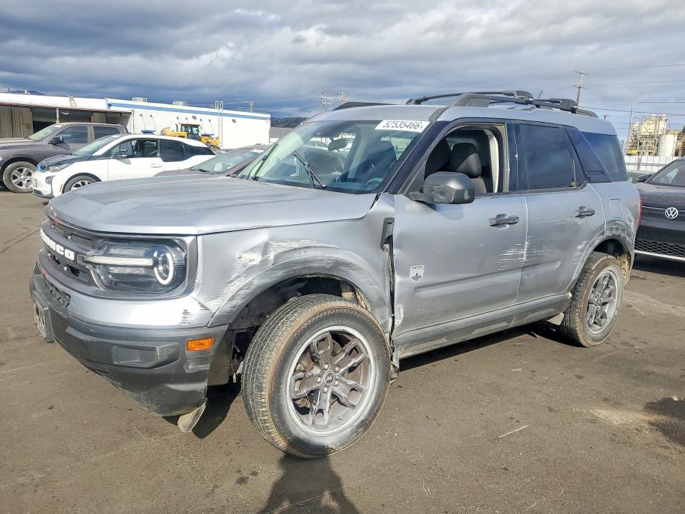 52535466 :رقم المزاد ، 3FMCR9B61NRD76136 vin ، 2022 Ford Bronco Sport مزاد بيع