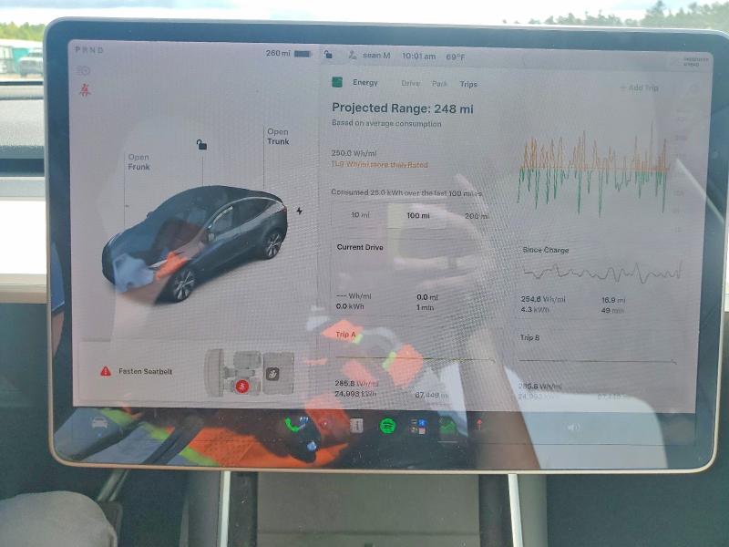 Продажа на аукционе авто 2021 Tesla Model Y, vin: 5YJYGDEE9MF114189, номер лота: 51472226