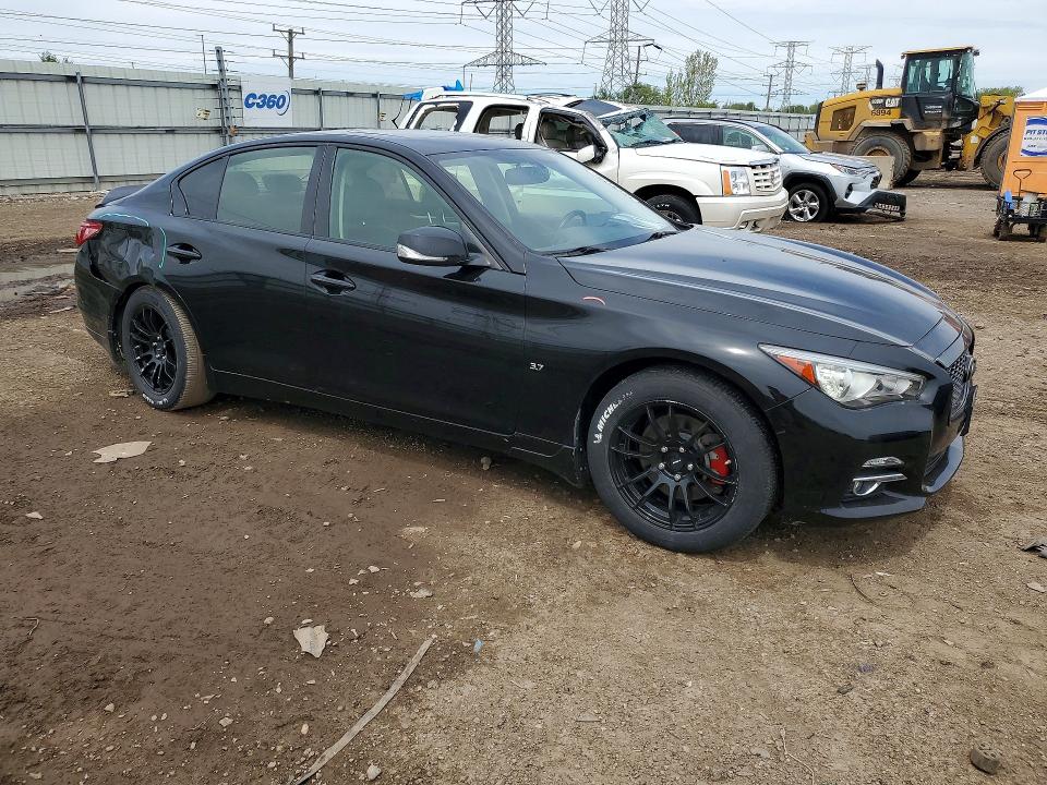 52553756 :رقم المزاد ، JN1BV7AR7EM690025 vin ، 2014 Infiniti Q50 مزاد بيع
