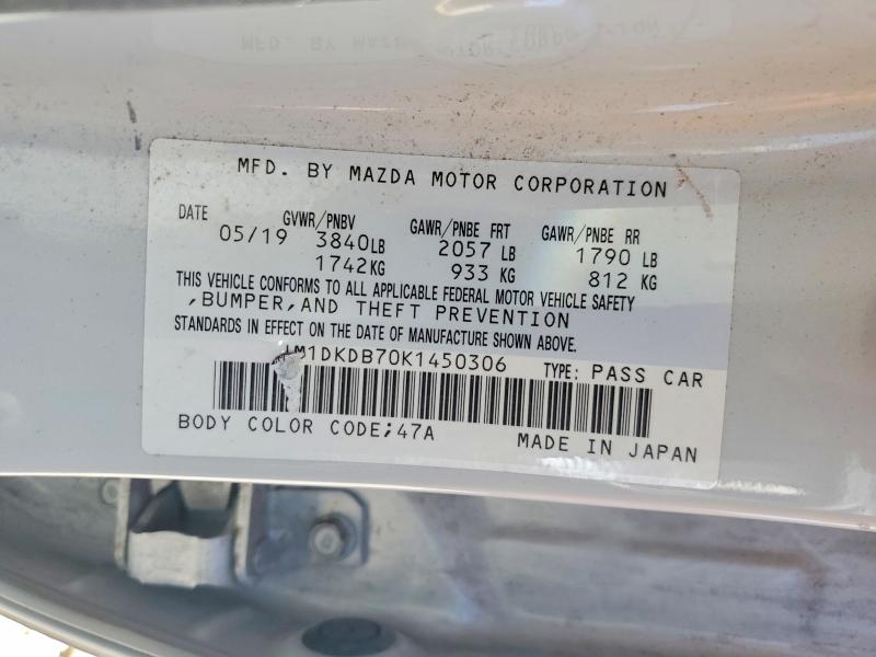 Продаж на аукціоні авто 2019 Mazda Cx-3, vin: JM1DKDB70K1450306, номер лоту: 53701946
