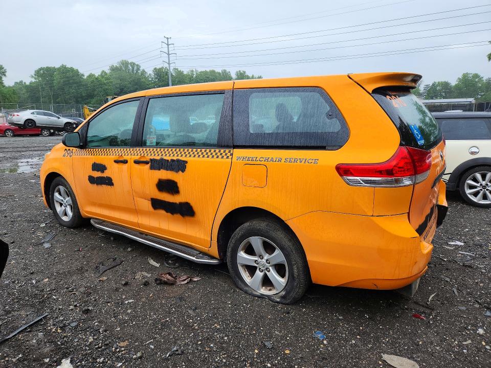 Продаж на аукціоні авто 2014 Toyota Sienna, vin: 5TDZK3DC7ES461904, номер лоту: 54325736