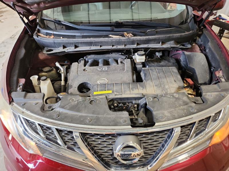 2011 Nissan Murano მანქანა იყიდება აუქციონზე, vin: JN8AZ1MW1BW183167, აუქციონის ნომერი: 54683466