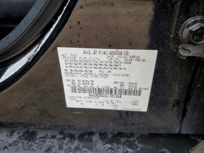 Aukcja sprzedaży 2020 Ford Ecosport, vin: MAJ3S2GE8LC392268, numer aukcji: 54043686