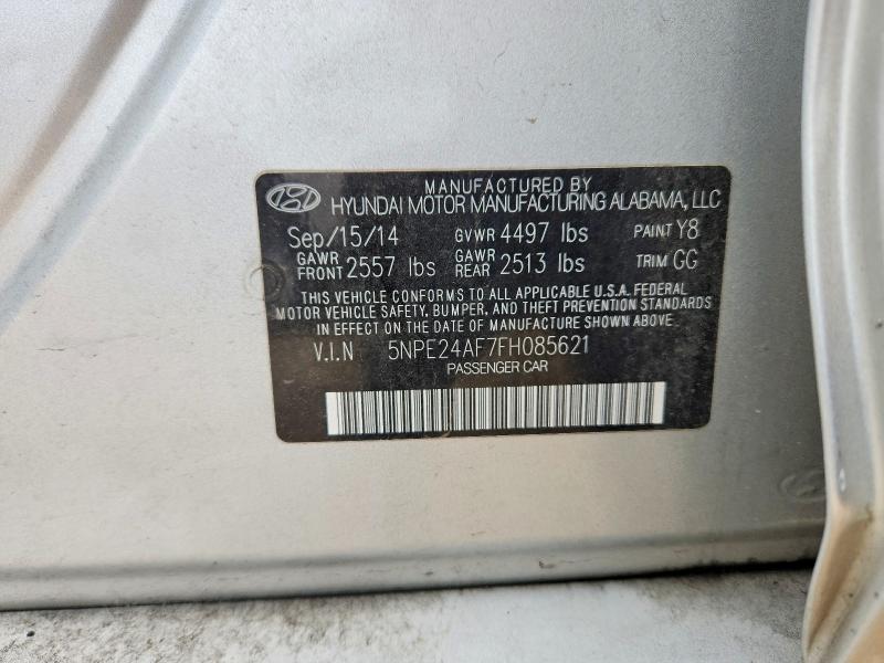 Продаж на аукціоні авто 2015 Hyundai Sonata, vin: 5NPE24AF7FH085621, номер лоту: 52469746