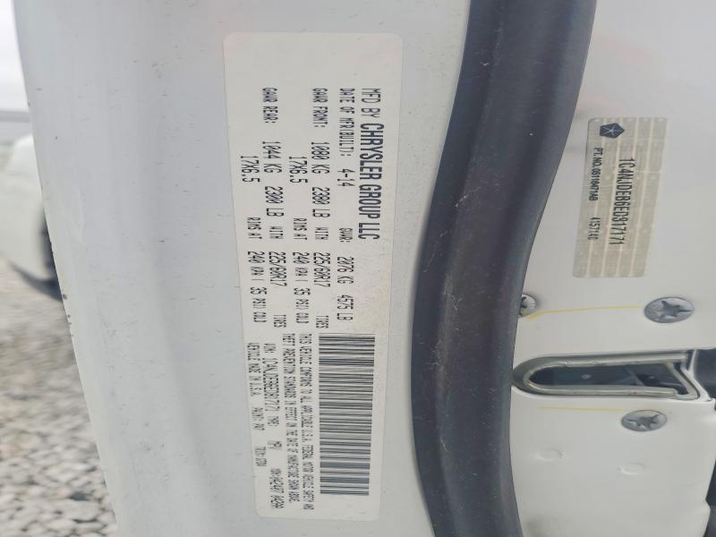 Продажа на аукционе авто 2014 Jeep Compass, vin: 1C4NJDEB6ED817171, номер лота: 54808406