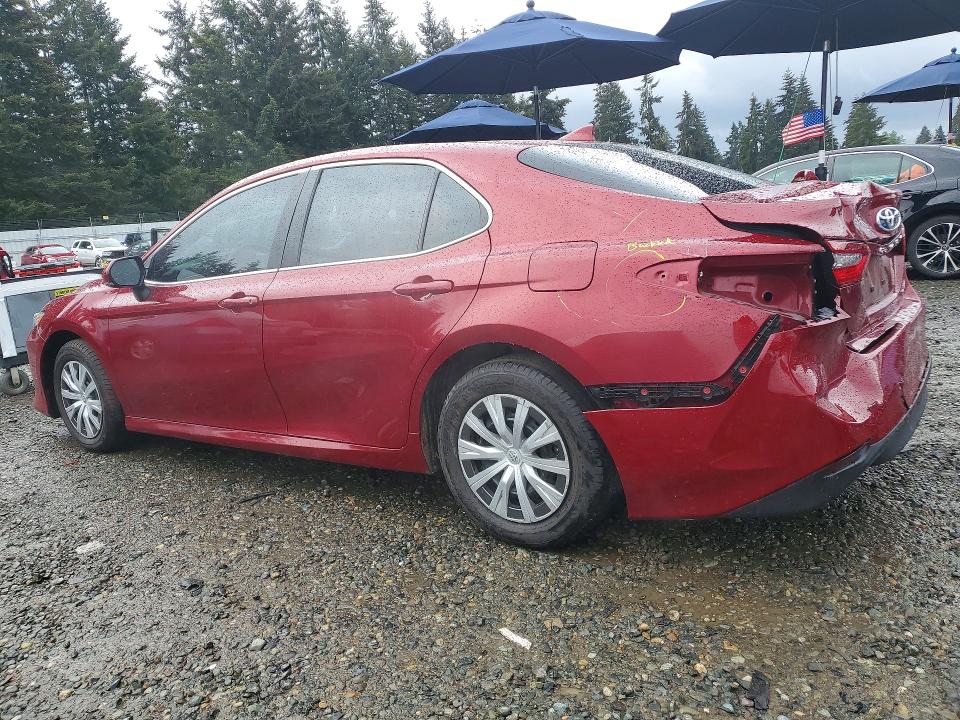 53059326 :رقم المزاد ، 4T1H31AK6NU587137 vin ، 2022 Toyota Camry مزاد بيع