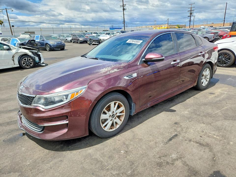 Aukcja sprzedaży 2018 Kia Optima, vin: 5XXGT4L32JG186322, numer aukcji: 52564866
