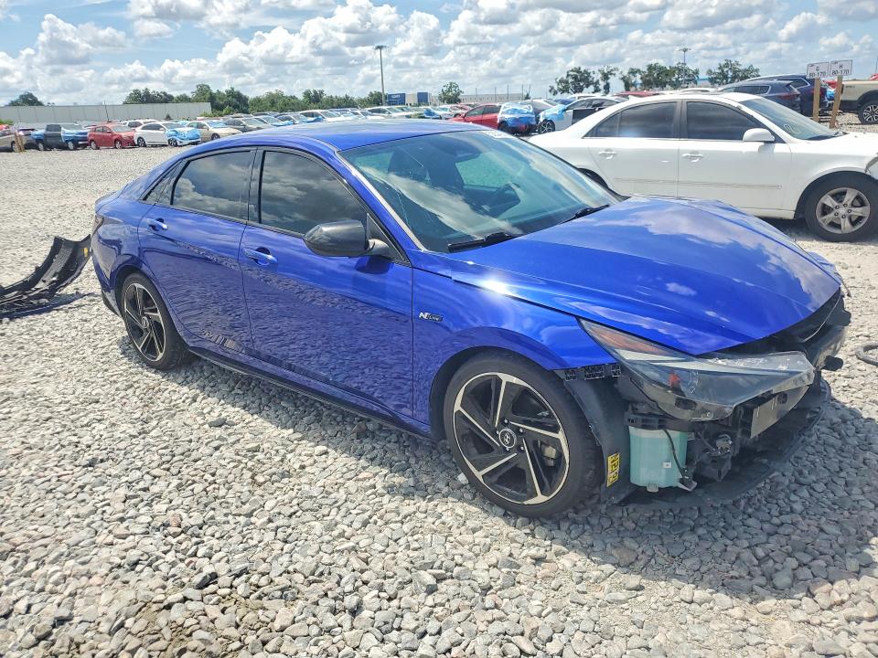 2022 Hyundai Elantra მანქანა იყიდება აუქციონზე, vin: KMHLR4AF3NU340381, აუქციონის ნომერი: 53540866