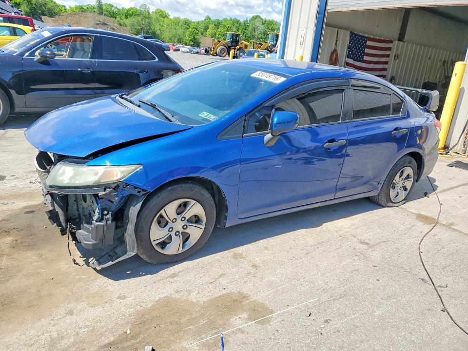Auction sale of the 2014 Honda Civic, vin: 19XFB2F55EE213298, lot number: 55018716
