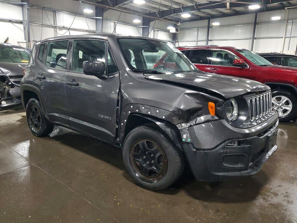Продажа на аукционе авто 2018 Jeep Renegade, vin: ZACCJBAB1JPH61671, номер лота: 52505376