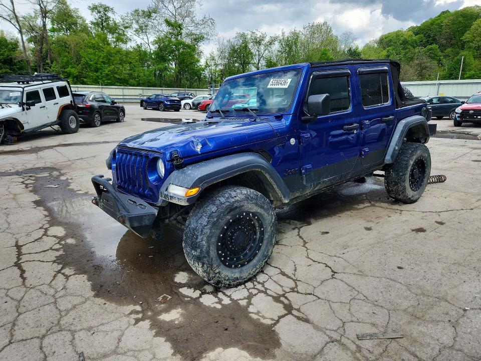 Aukcja sprzedaży 2018 Jeep Wrangler Unlimited, vin: 1C4HJXDN7JW197309, numer aukcji: 53360436