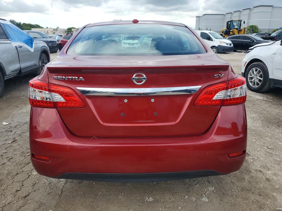2015 Nissan Sentra მანქანა იყიდება აუქციონზე, vin: 3N1AB7AP7FY302678, აუქციონის ნომერი: 55423006