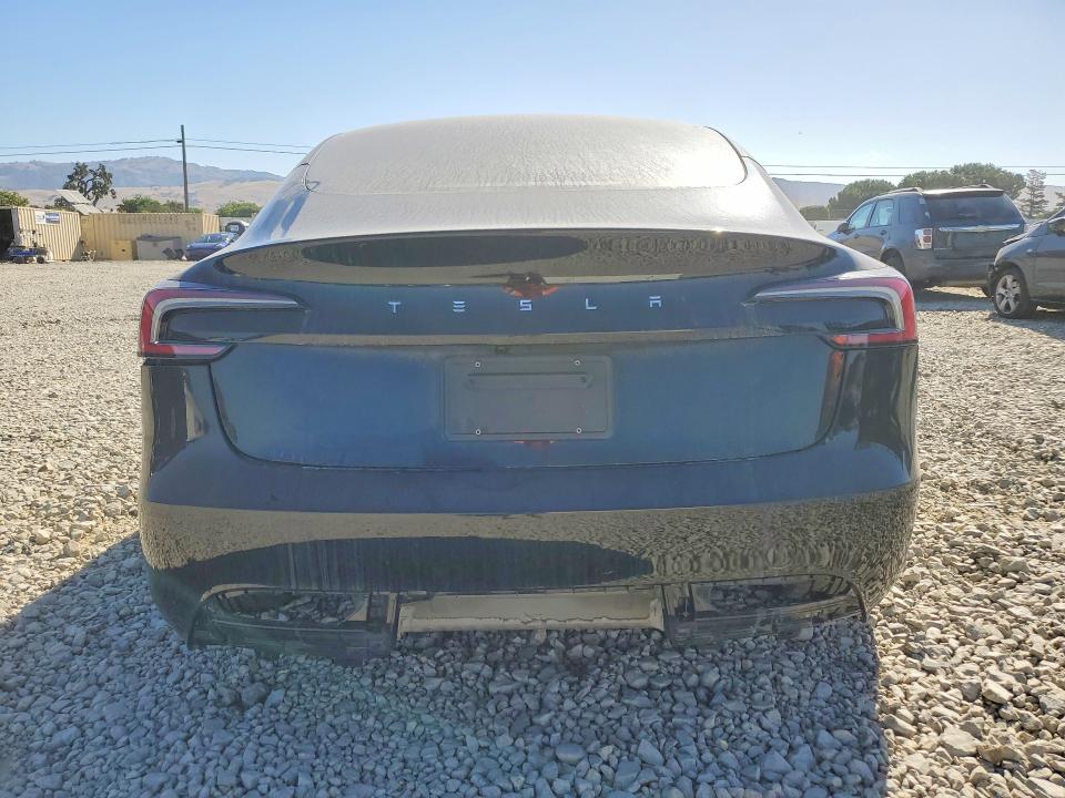 2025 Tesla Model 3 მანქანა იყიდება აუქციონზე, vin: 5YJ3E1EA9SF076083, აუქციონის ნომერი: 54269286