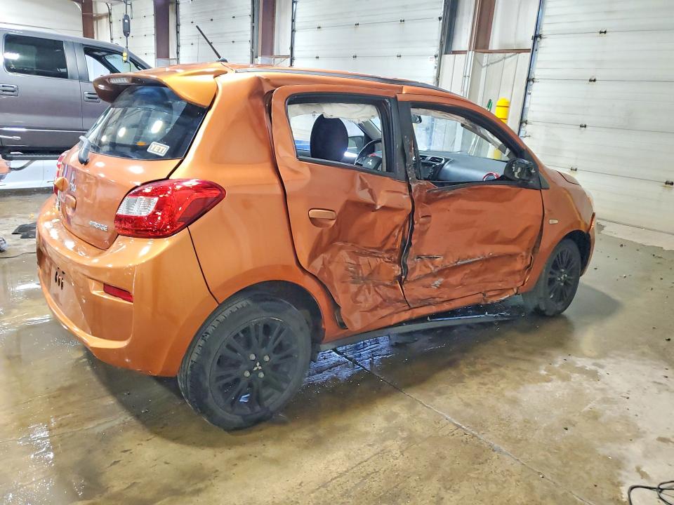 2019 Mitsubishi Mirage მანქანა იყიდება აუქციონზე, vin: ML32A5HJ5KH015939, აუქციონის ნომერი: 53978496