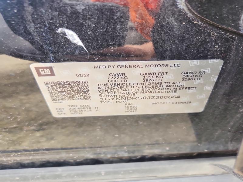 Продажа на аукционе авто 2018 Cadillac Xt5, vin: 1GYKNDRS0JZ200664, номер лота: 52389706
