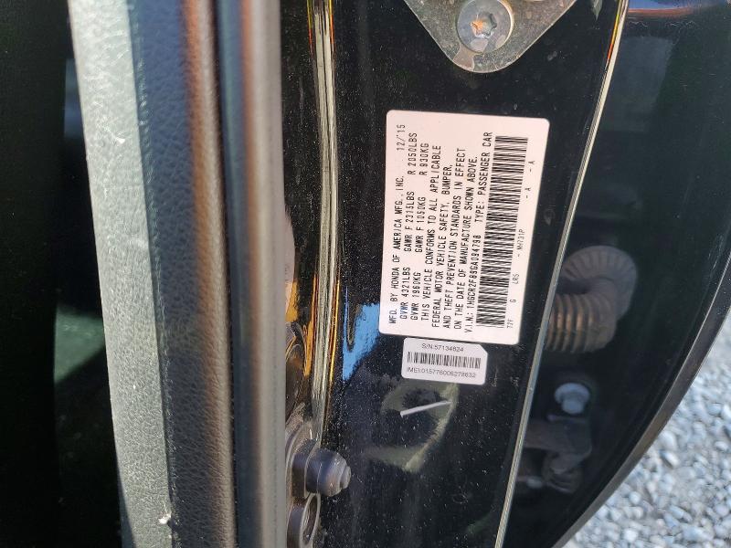 Продажа на аукционе авто 2016 Honda Accord, vin: 1HGCR2F89GA094798, номер лота: 55202996