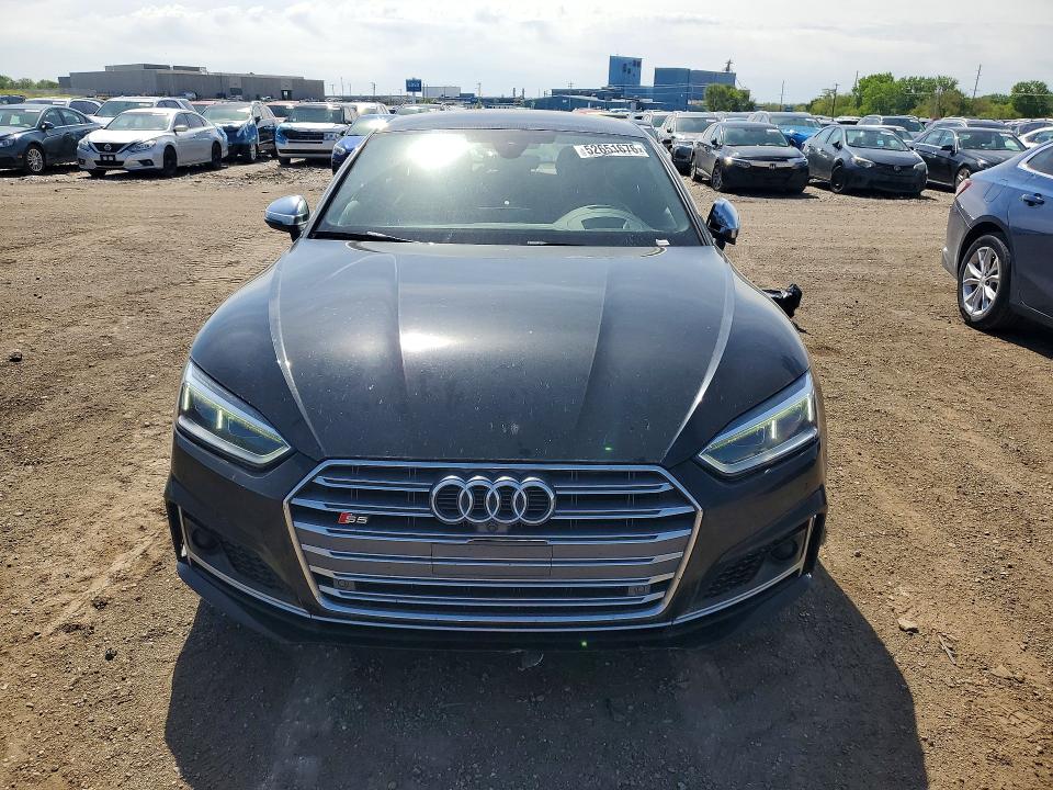 2018 Audi S5 მანქანა იყიდება აუქციონზე, vin: WAUC4CF52JA062224, აუქციონის ნომერი: 52651676