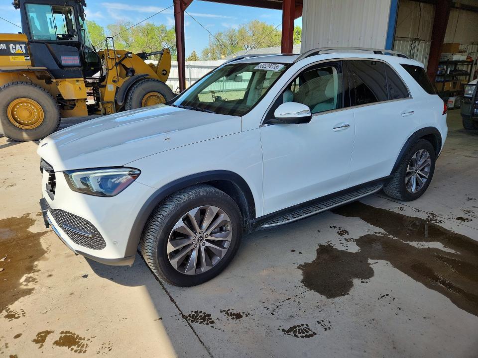53224676 :رقم المزاد ، 4JGFB4KB9LA119623 vin ، 2020 Mercedes-benz Gle مزاد بيع