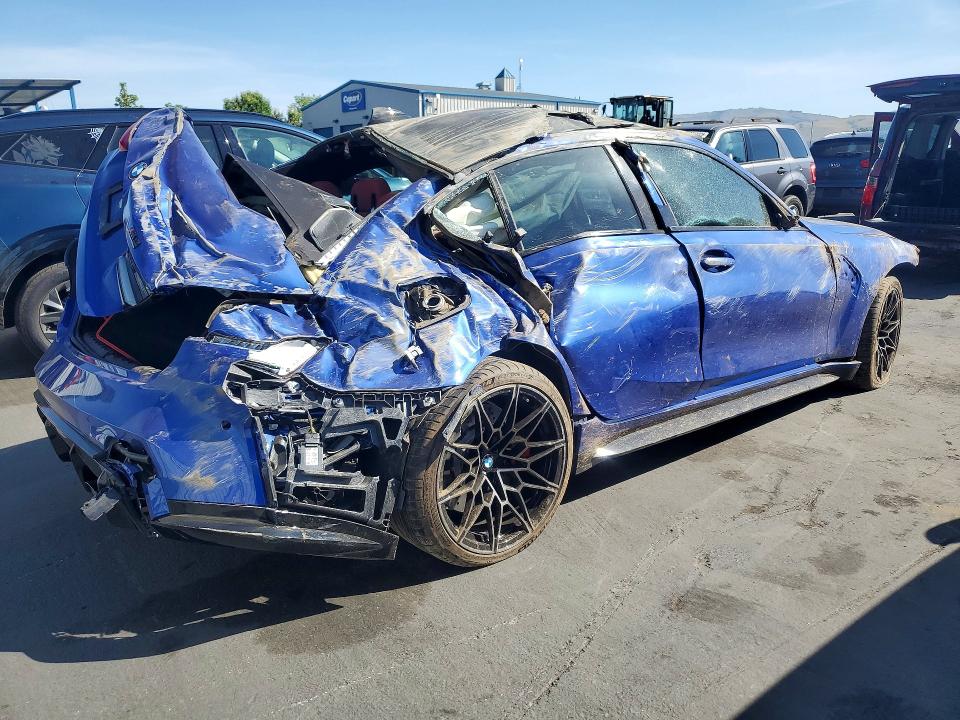 53129406 :رقم المزاد ، WBS43AY08NFM37003 vin ، 2022 Bmw M3 مزاد بيع