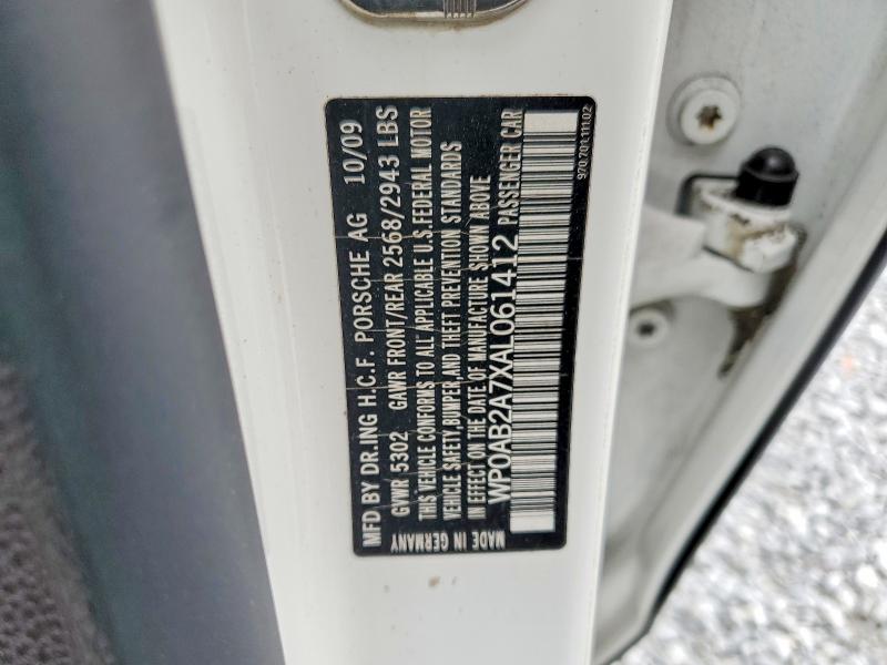 Продажа на аукционе авто 2010 Porsche Panamera, vin: WP0AB2A7XAL061412, номер лота: 53308846