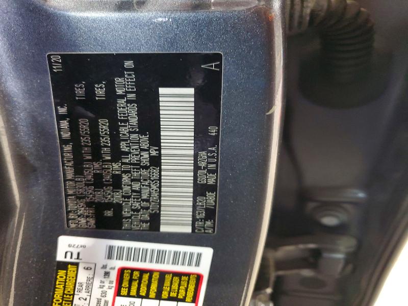 2021 Toyota Highlander მანქანა იყიდება აუქციონზე, vin: 5TDYZRAH5MS516682, აუქციონის ნომერი: 55461176