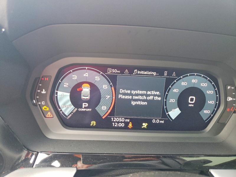 2022 Audi A3 მანქანა იყიდება აუქციონზე, vin: WAUGUDGY9NA105575, აუქციონის ნომერი: 54606386
