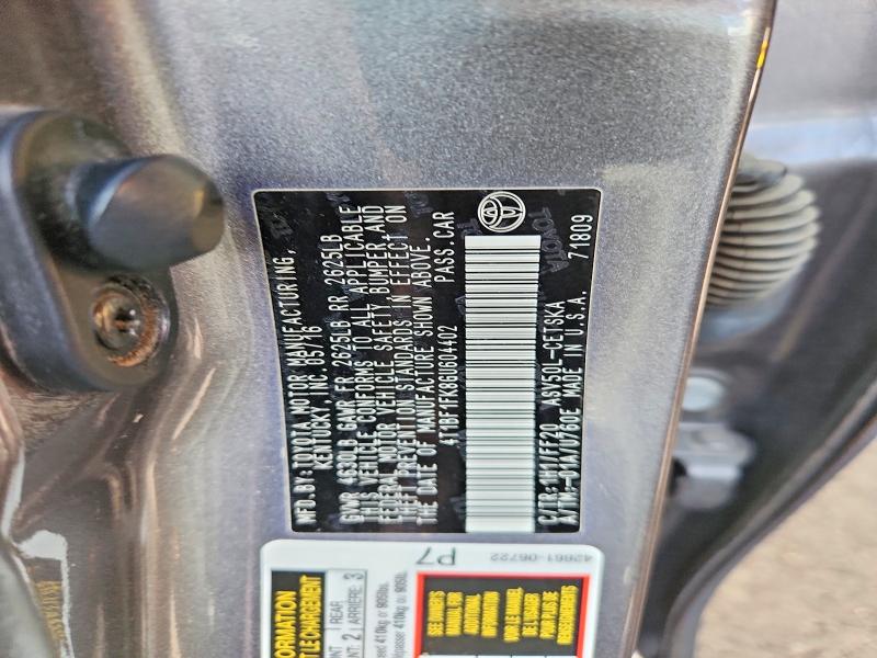 Продаж на аукціоні авто 2016 Toyota Camry, vin: 4T1BF1FK8GU604402, номер лоту: 55095486