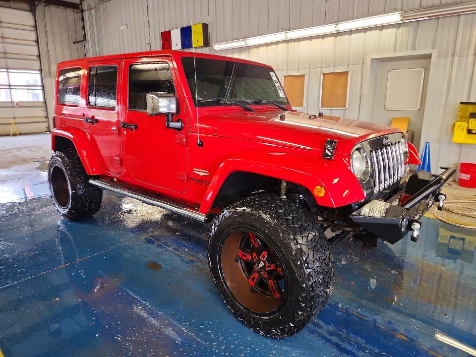 Продажа на аукционе авто 2014 Jeep Wrangler Unlimited, vin: 1C4BJWEG7EL109690, номер лота: 53619486