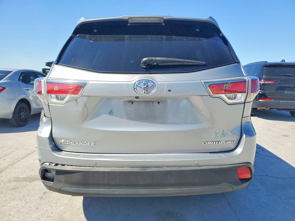 Продаж на аукціоні авто 2015 Toyota Highlander, vin: 5TDDKRFH1FS180897, номер лоту: 52030336