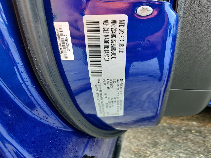 Продаж на аукціоні авто 2021 Chrysler Pacifica, vin: 2C4RC1S72MR590583, номер лоту: 54607746