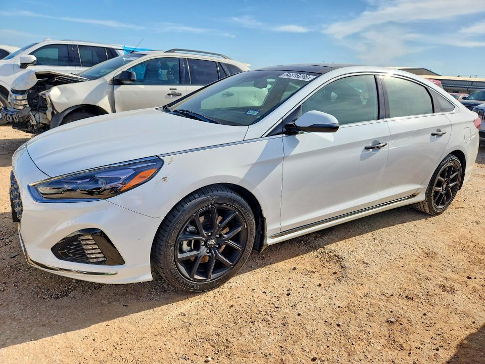 2019 Hyundai Sonata მანქანა იყიდება აუქციონზე, vin: 5NPE34AB2KH763308, აუქციონის ნომერი: 54816296