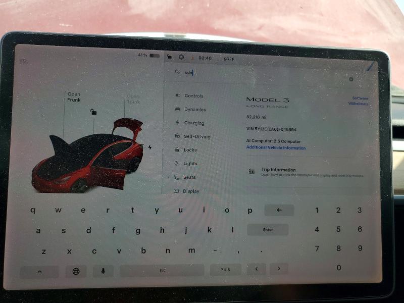 Продаж на аукціоні авто 2018 Tesla Model 3, vin: 5YJ3E1EA6JF045694, номер лоту: 53620516