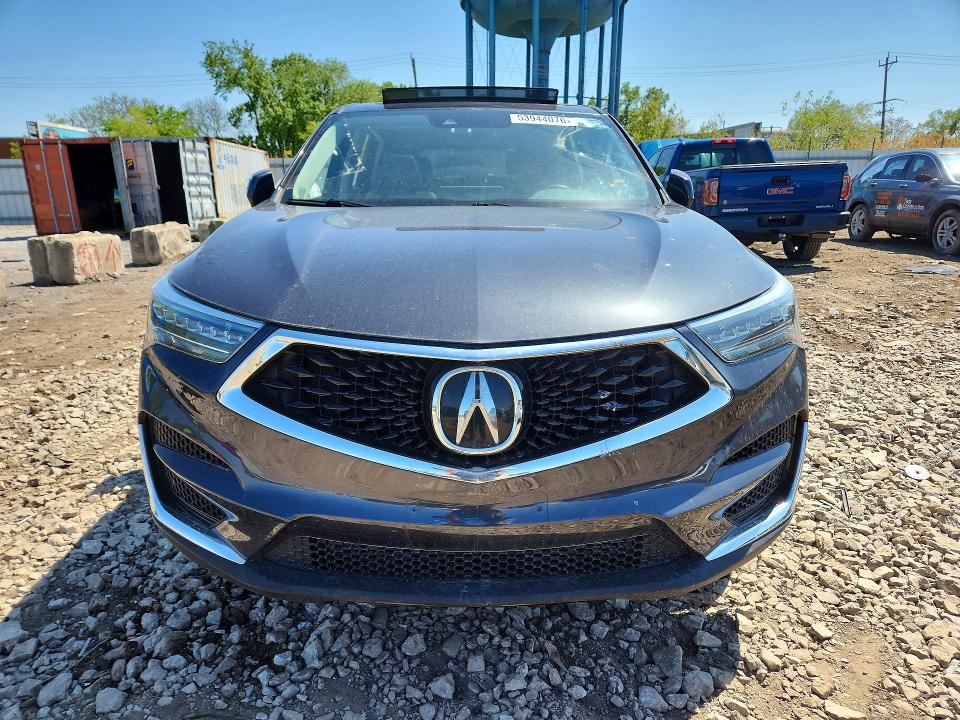 53944076 :رقم المزاد ، 5J8TC2H55KL017511 vin ، 2019 Acura Rdx مزاد بيع