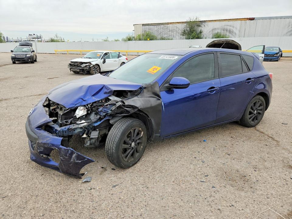2012 Mazda 3 მანქანა იყიდება აუქციონზე, vin: JM1BL1L76C1550719, აუქციონის ნომერი: 55141606