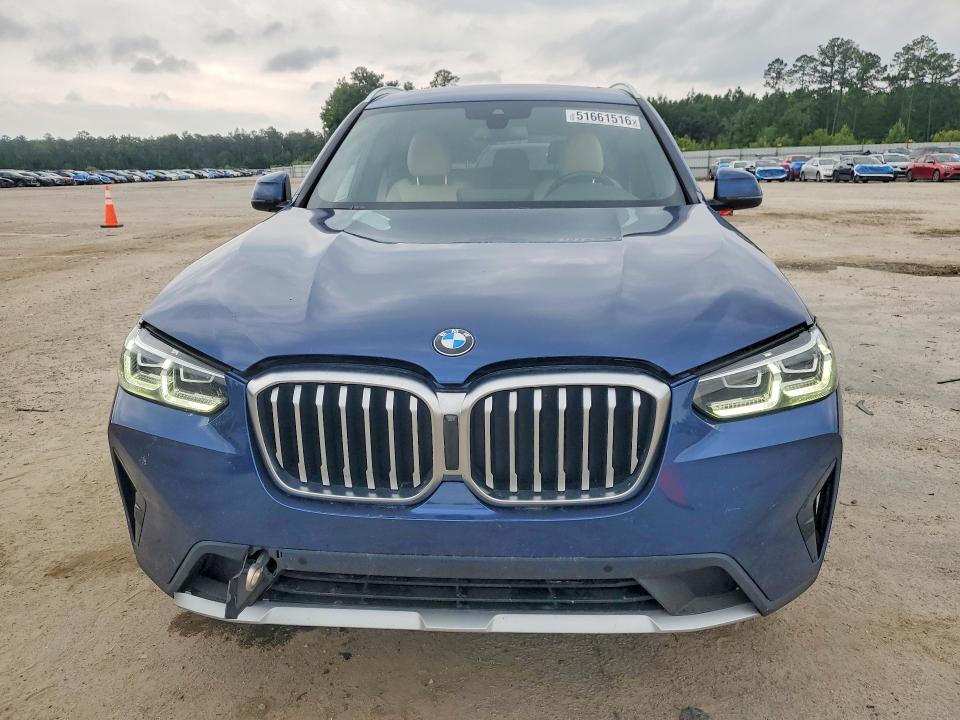 2022 Bmw X3 მანქანა იყიდება აუქციონზე, vin: 5UX53DP08N9K66815, აუქციონის ნომერი: 51661516