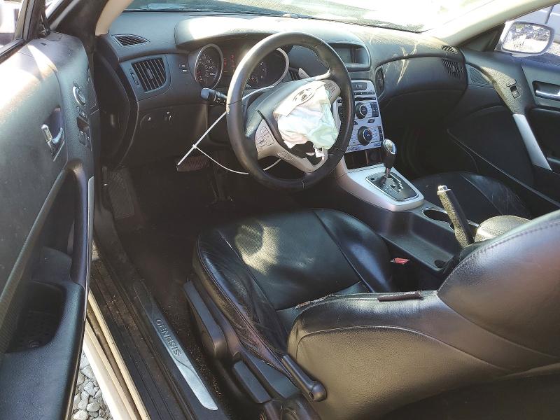 2010 Hyundai Genesis Coupe მანქანა იყიდება აუქციონზე, vin: KMHHU6KH8AU012514, აუქციონის ნომერი: 55515316