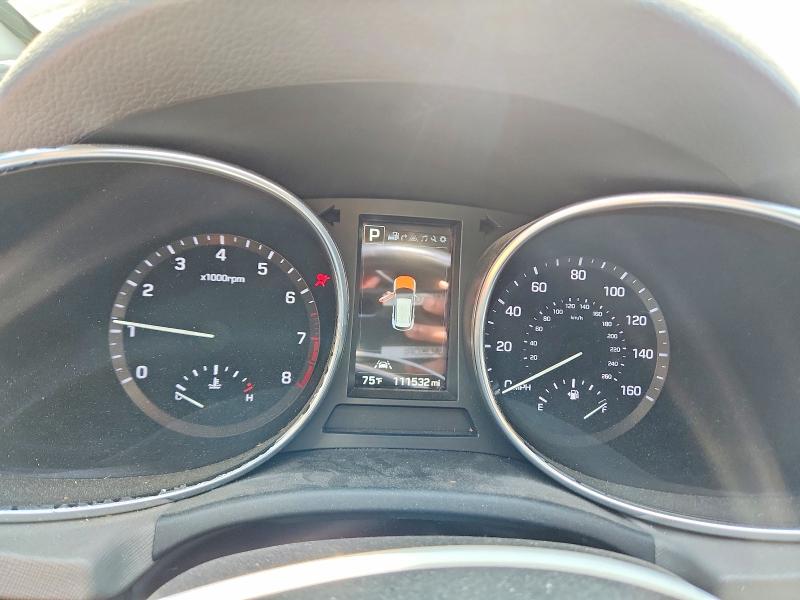 55006046 :رقم المزاد ، 5XYZWDLAXHG485562 vin ، 2017 Hyundai Santa Fe Sport مزاد بيع