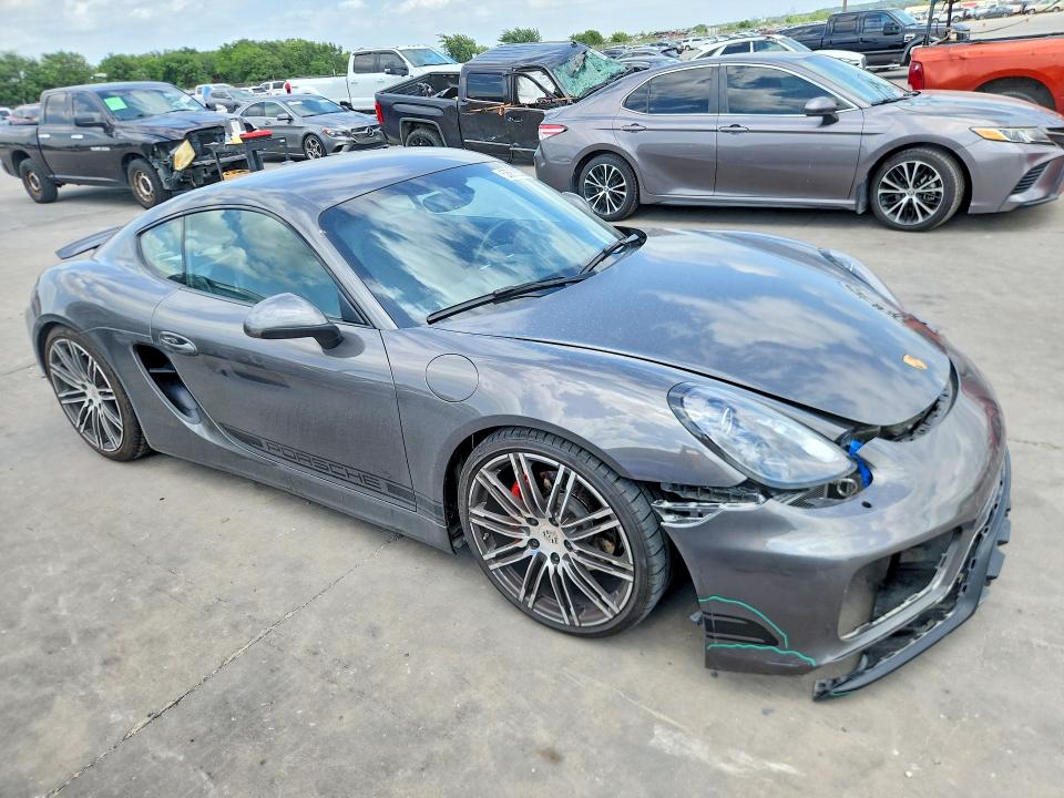 53835586 :رقم المزاد ، WP0AB2A89GK186179 vin ، 2016 Porsche Cayman مزاد بيع