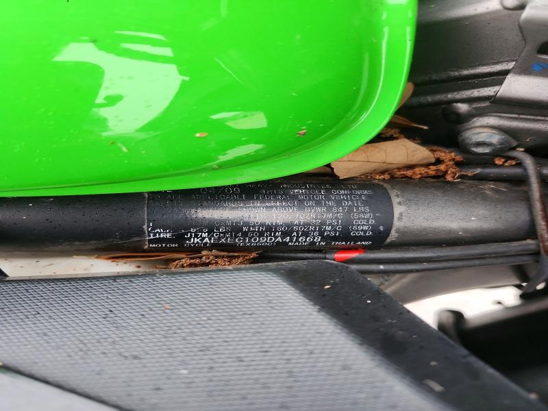 2009 Kawasaki Ex650 მანქანა იყიდება აუქციონზე, vin: JKAEXEC109DA41668, აუქციონის ნომერი: 49915736