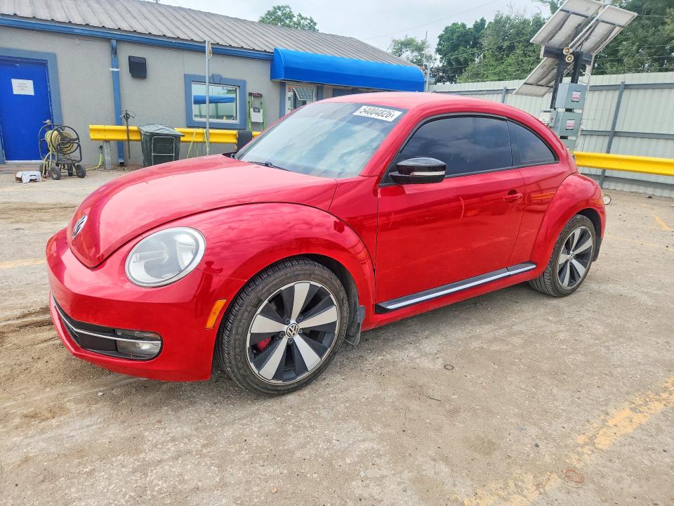 54004826 :رقم المزاد ، 3VW4A7AT0CM641633 vin ، 2012 Volkswagen Beetle مزاد بيع