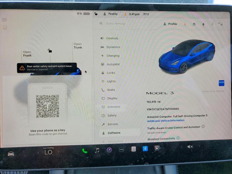 Aukcja sprzedaży 2022 Tesla Model 3, vin: 5YJ3E1EA7NF290865, numer aukcji: 55111756