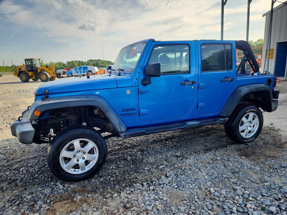 2015 Jeep Wrangler Unlimited მანქანა იყიდება აუქციონზე, vin: 1C4BJWDG8FL762340, აუქციონის ნომერი: 54129516