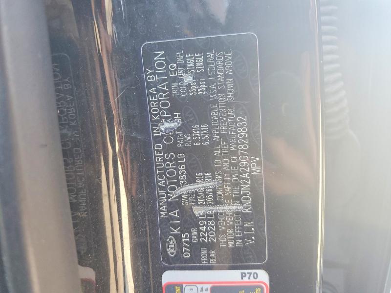 Aukcja sprzedaży 2016 Kia Soul, vin: KNDJN2A29G7829832, numer aukcji: 54432126