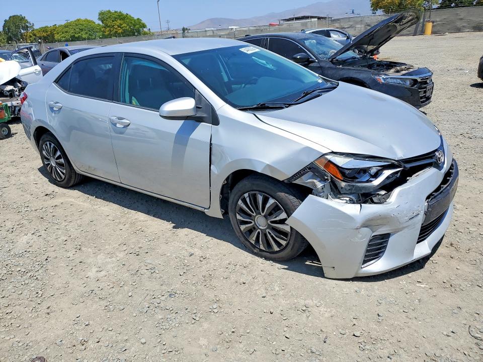 54460226 :رقم المزاد ، 5YFBURHE1FP245812 vin ، 2015 Toyota Corolla مزاد بيع