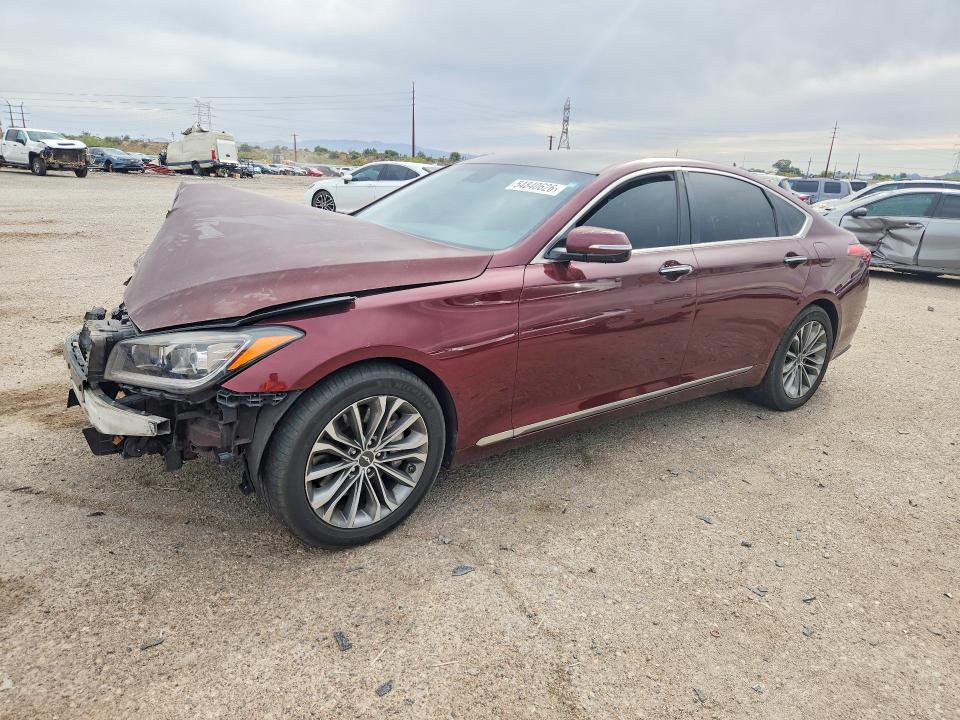 2015 Hyundai Genesis მანქანა იყიდება აუქციონზე, vin: KMHGN4JE7FU034287, აუქციონის ნომერი: 54840626