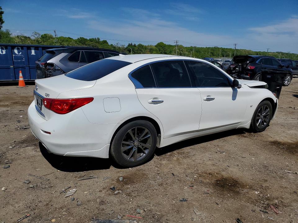 2015 Infiniti Q50 მანქანა იყიდება აუქციონზე, vin: JN1BV7AR6FM422276, აუქციონის ნომერი: 51774466