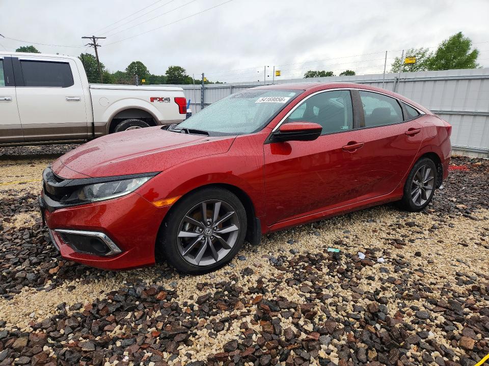 2020 Honda Civic მანქანა იყიდება აუქციონზე, vin: 19XFC1F36LE004302, აუქციონის ნომერი: 54169856
