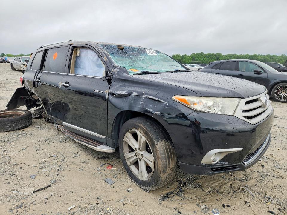 54480716 :رقم المزاد ، 5TDYK3EH0DS122695 vin ، 2013 Toyota Highlander مزاد بيع