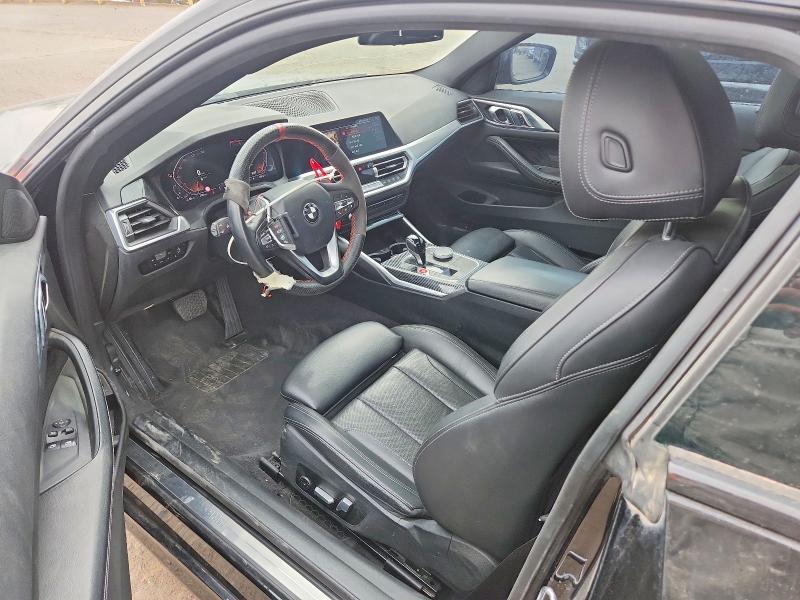 2022 Bmw 430i მანქანა იყიდება აუქციონზე, vin: WBA53AP00NCH67541, აუქციონის ნომერი: 52150386