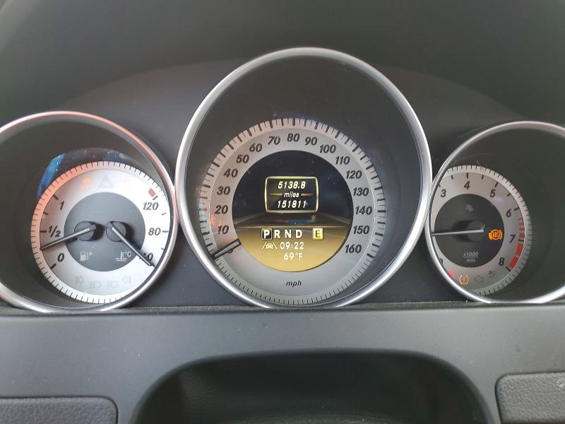 Aukcja sprzedaży 2012 Mercedes-benz C, vin: WDDGF4HB9CR206904, numer aukcji: 52264216